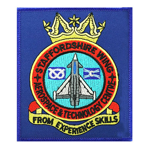 Jasa Pembuatan Patch Bordir Logo Emblem Aerospace and Technology Centre Embroidery Patch