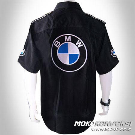 Order/Pesan Baju Kemeja Seragam Kerja BMW crew shirts Online
