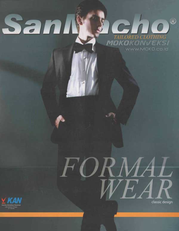 Cover Bahan Pakaian Formal Kain San Macho Bahan Kain untuk pembuatan pakaian model baju seragam kerja pria wanita terbaru