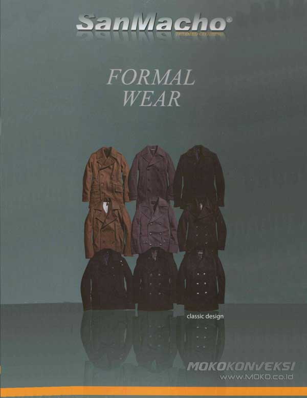 Design Formal Wear Bahan San Macho kain untuk design seragam kerja terbaru