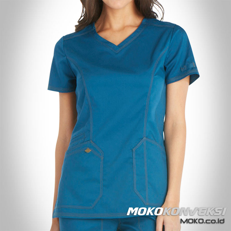 contoh baju dokter | model baju perawat terbaru