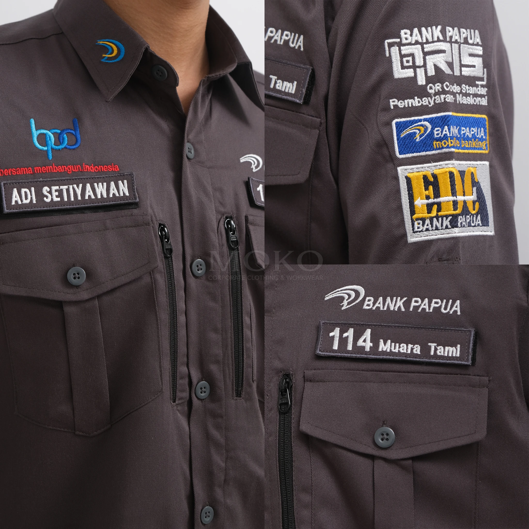Vendor Seragam Bank Papua